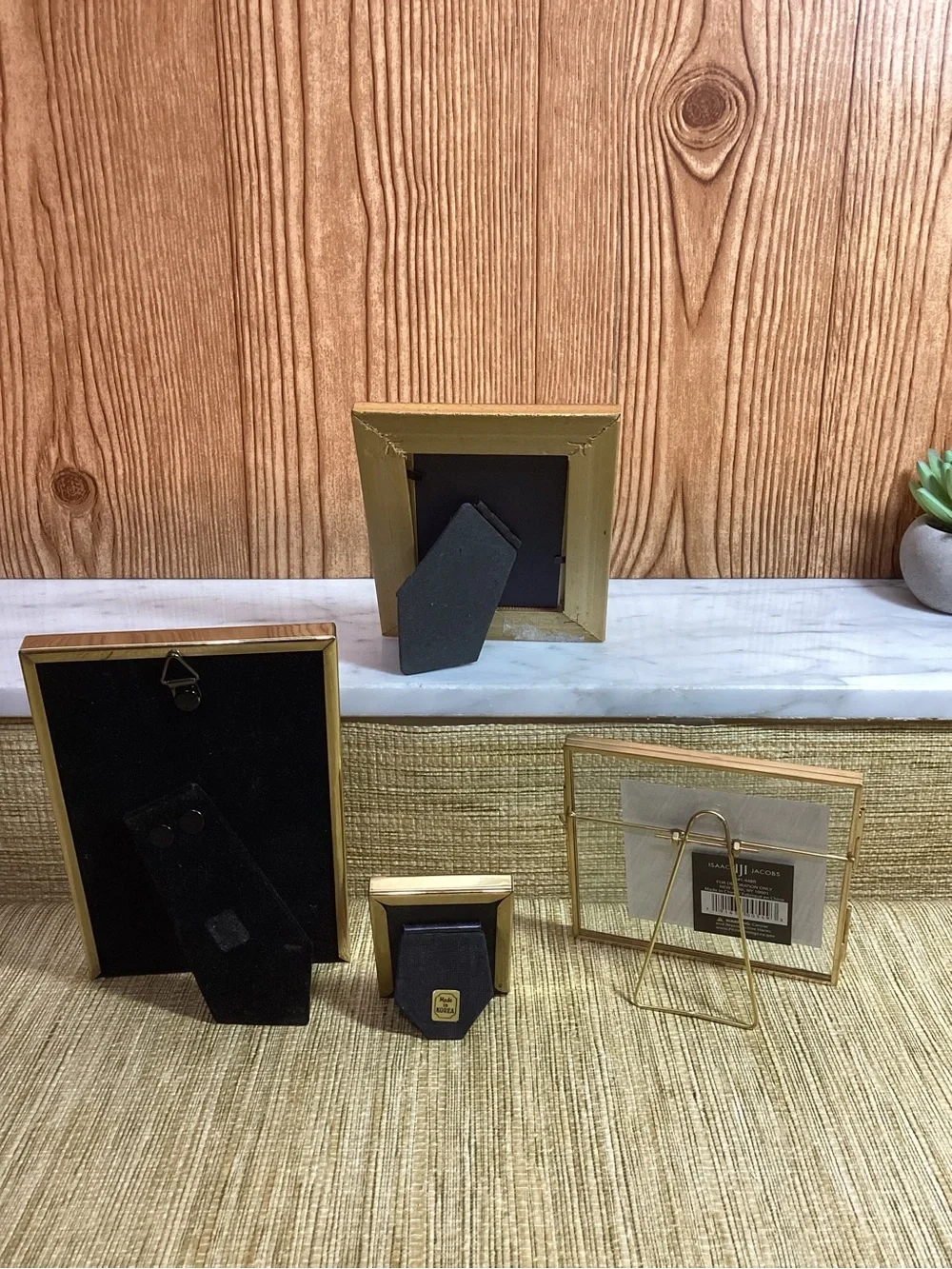 Gold Decorative Picture Frame Set - Home Accents
